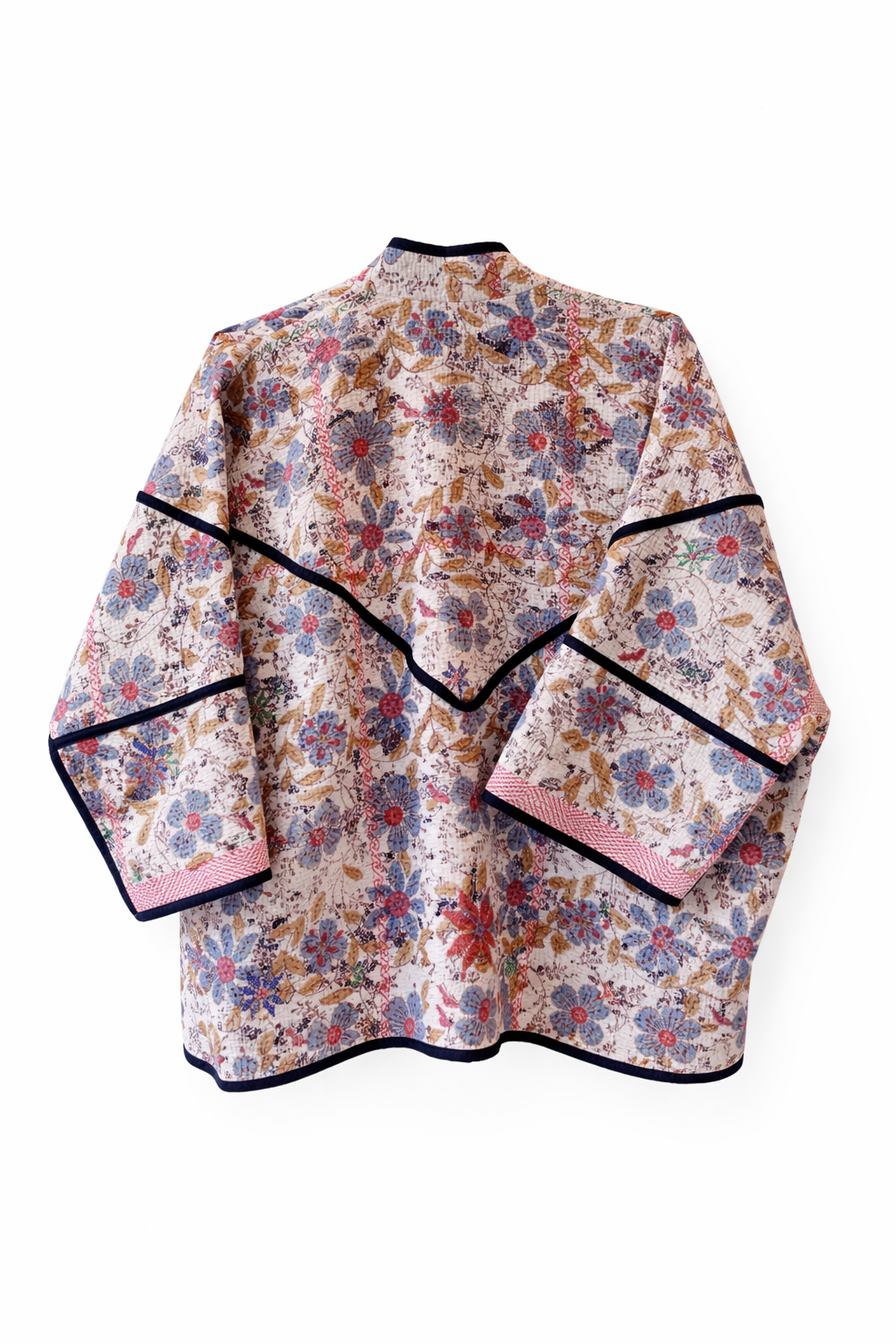 Vintage Kantha Kimono Jacket Design 1