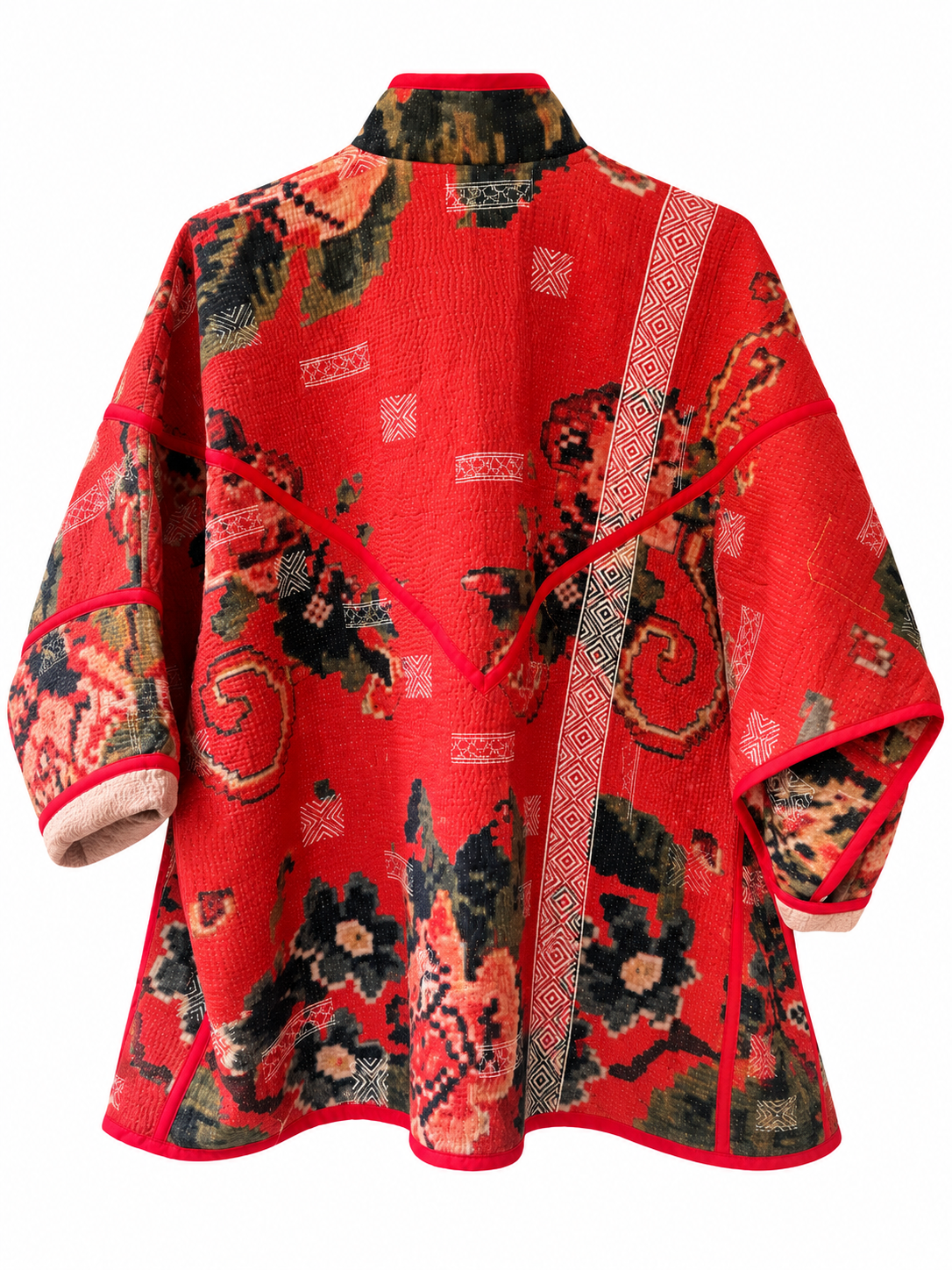 Vintage Kantha Kimono Jacket Design 8
