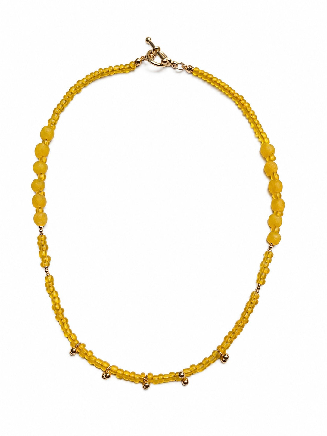Sunflower Yellow Necklace