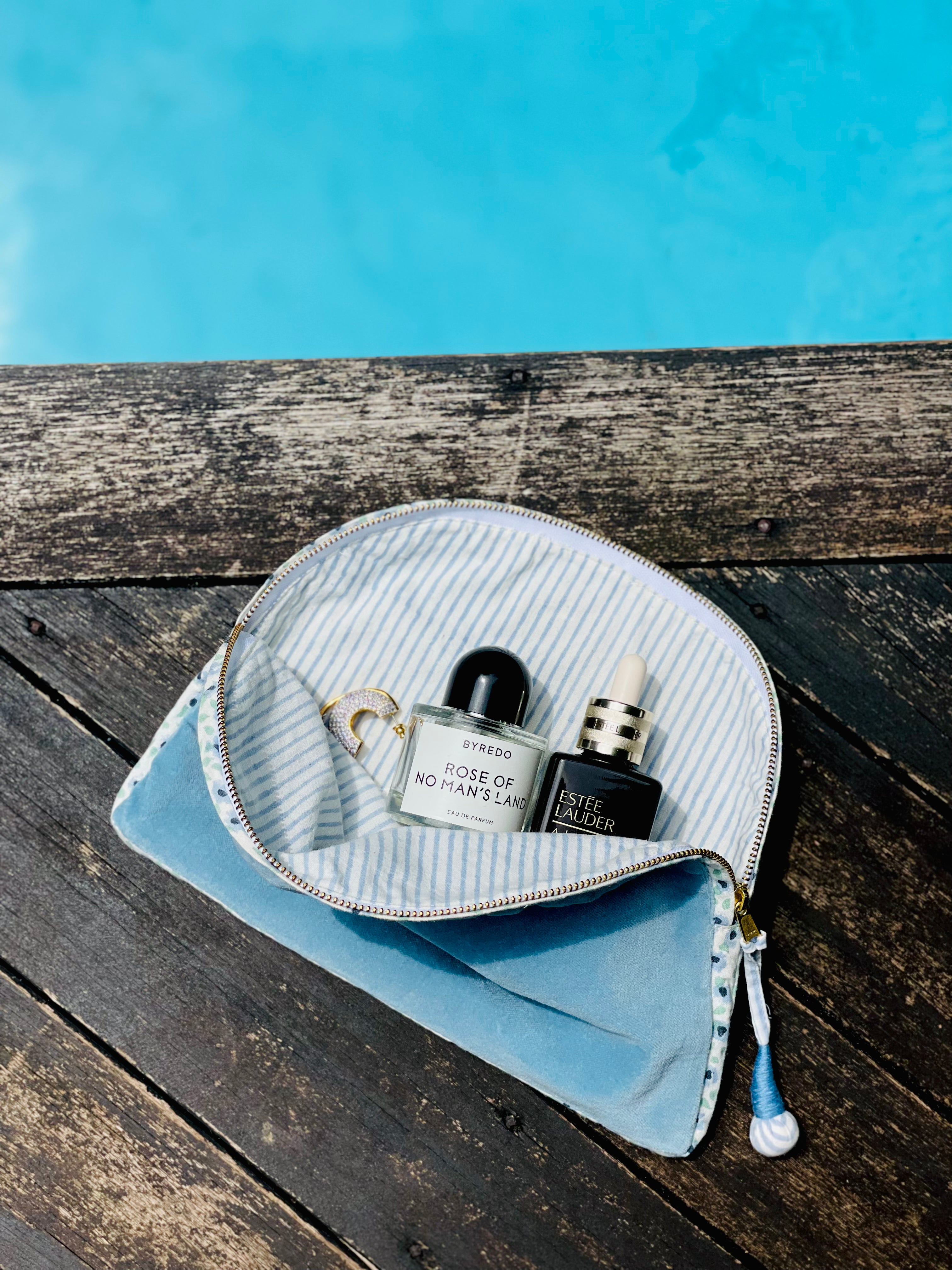 VELVET DITSY POUCH SET OF 2