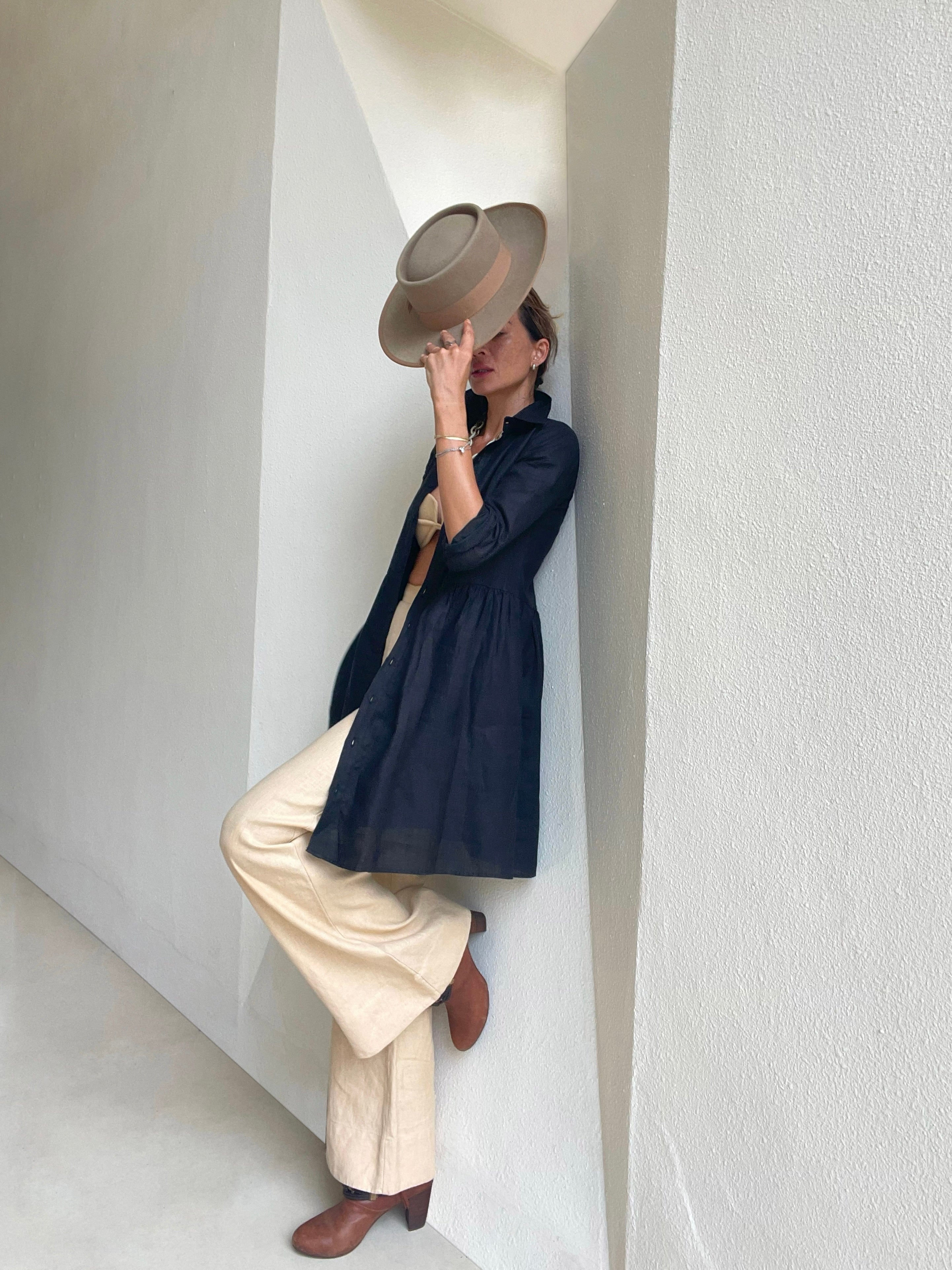 ESTELLE LINEN DRESS