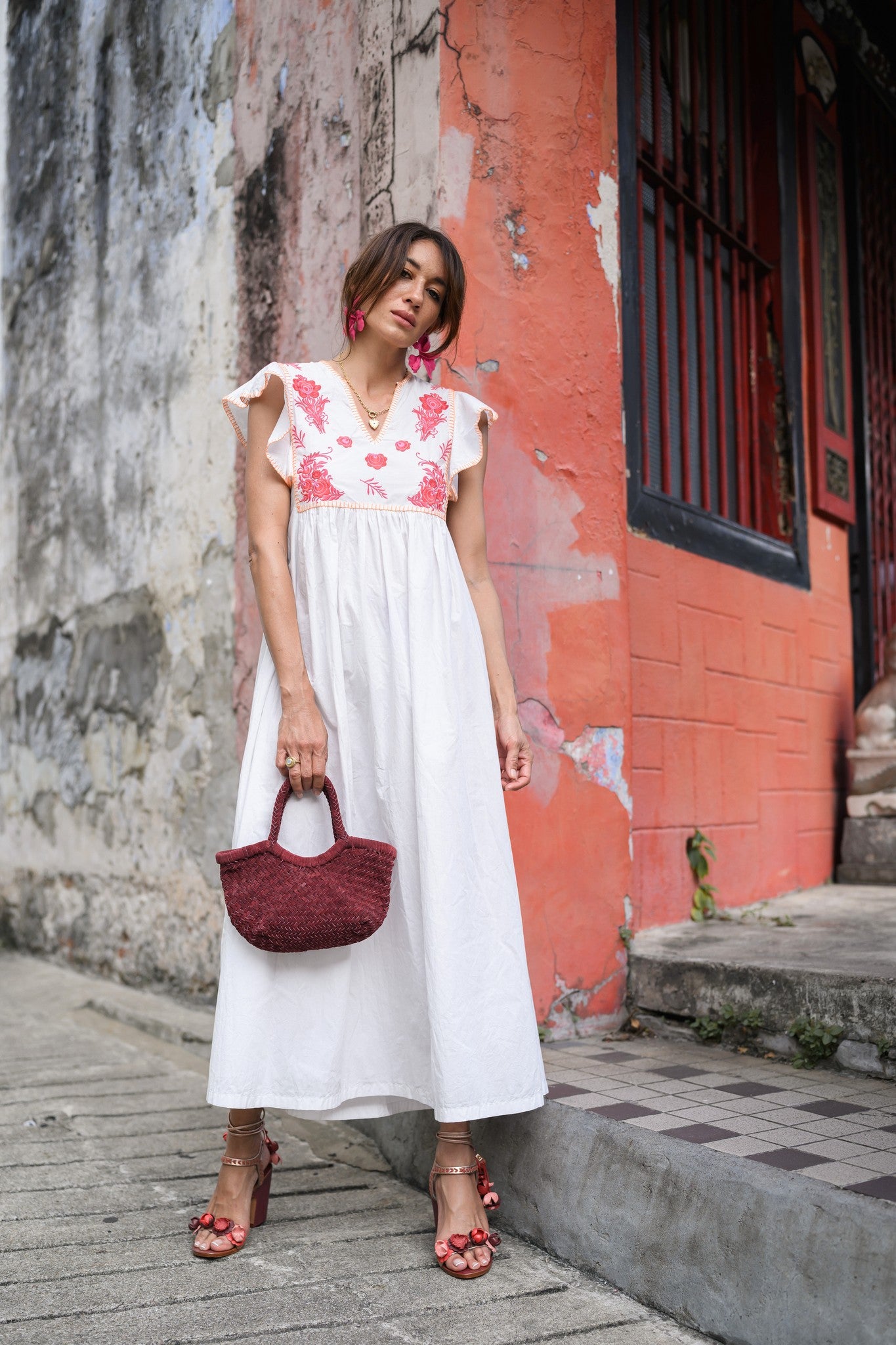 Bohemia Embroidered Dress