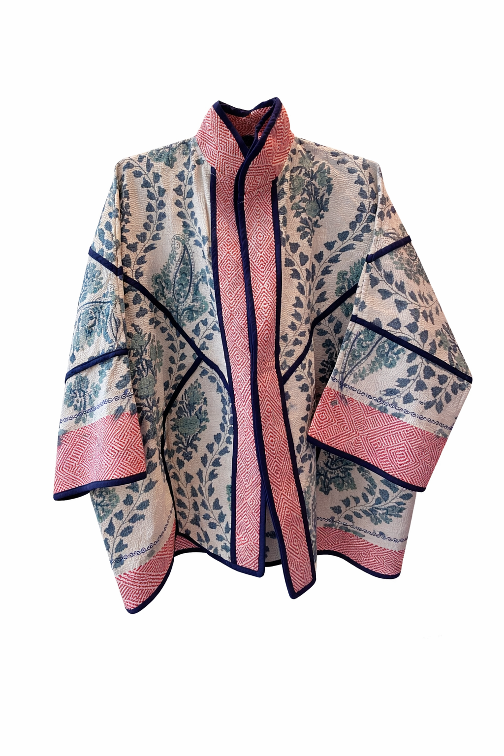 Vintage Kantha Kimono Jacket Design 2