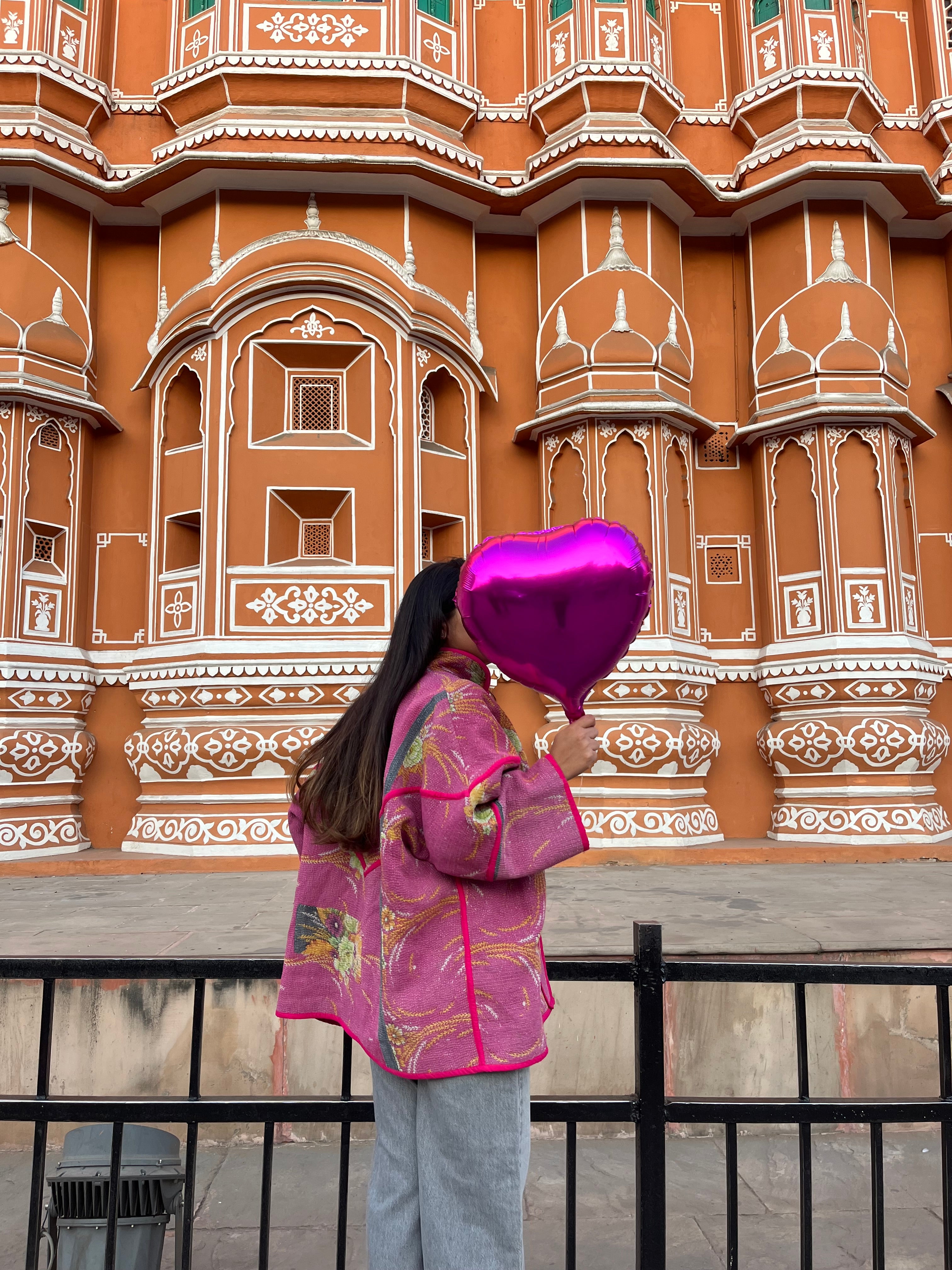 Vintage Kantha Kimono Jacket Design 9