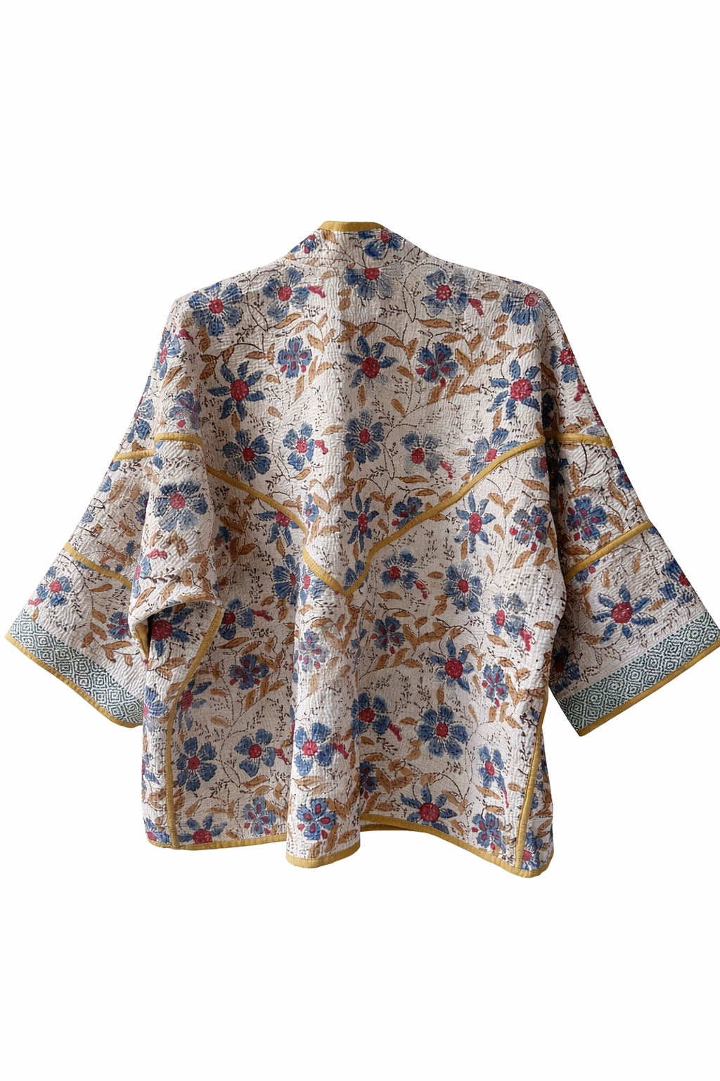 Vintage Kantha Kimono Jacket Design 11