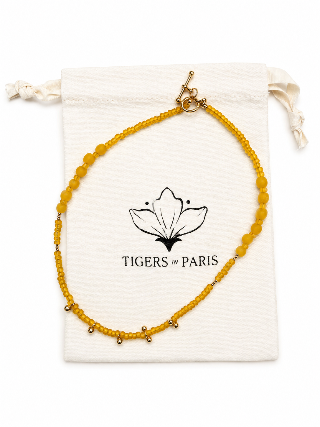 Sunflower Yellow Necklace