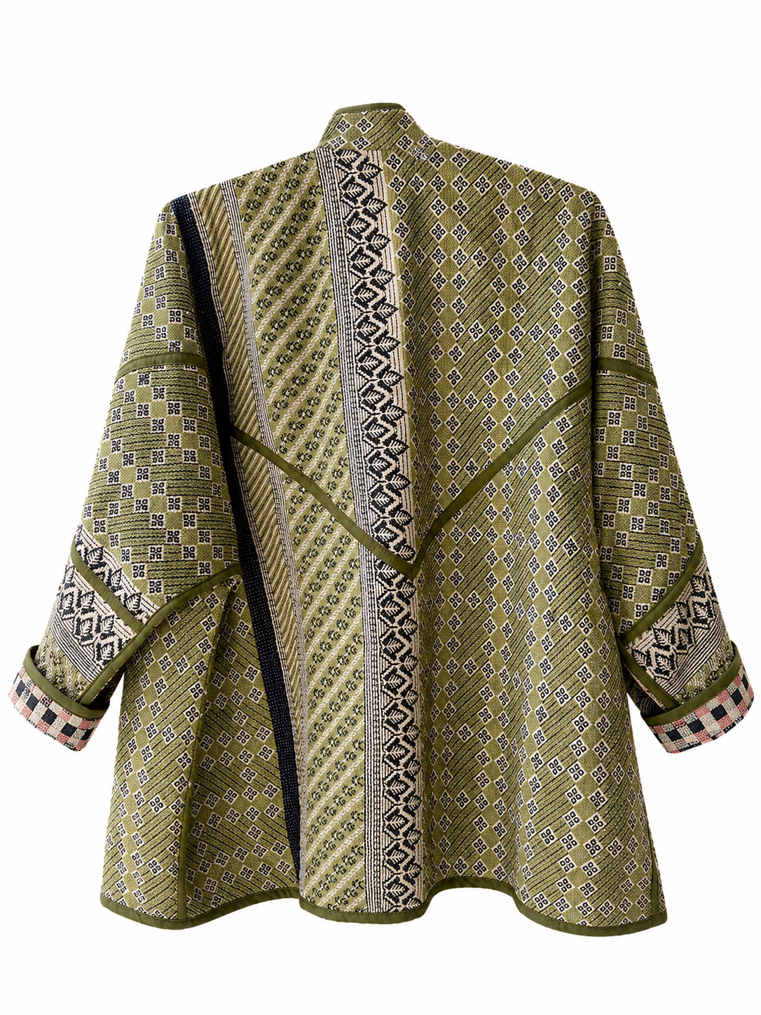 Vintage Kantha Jacket - Green