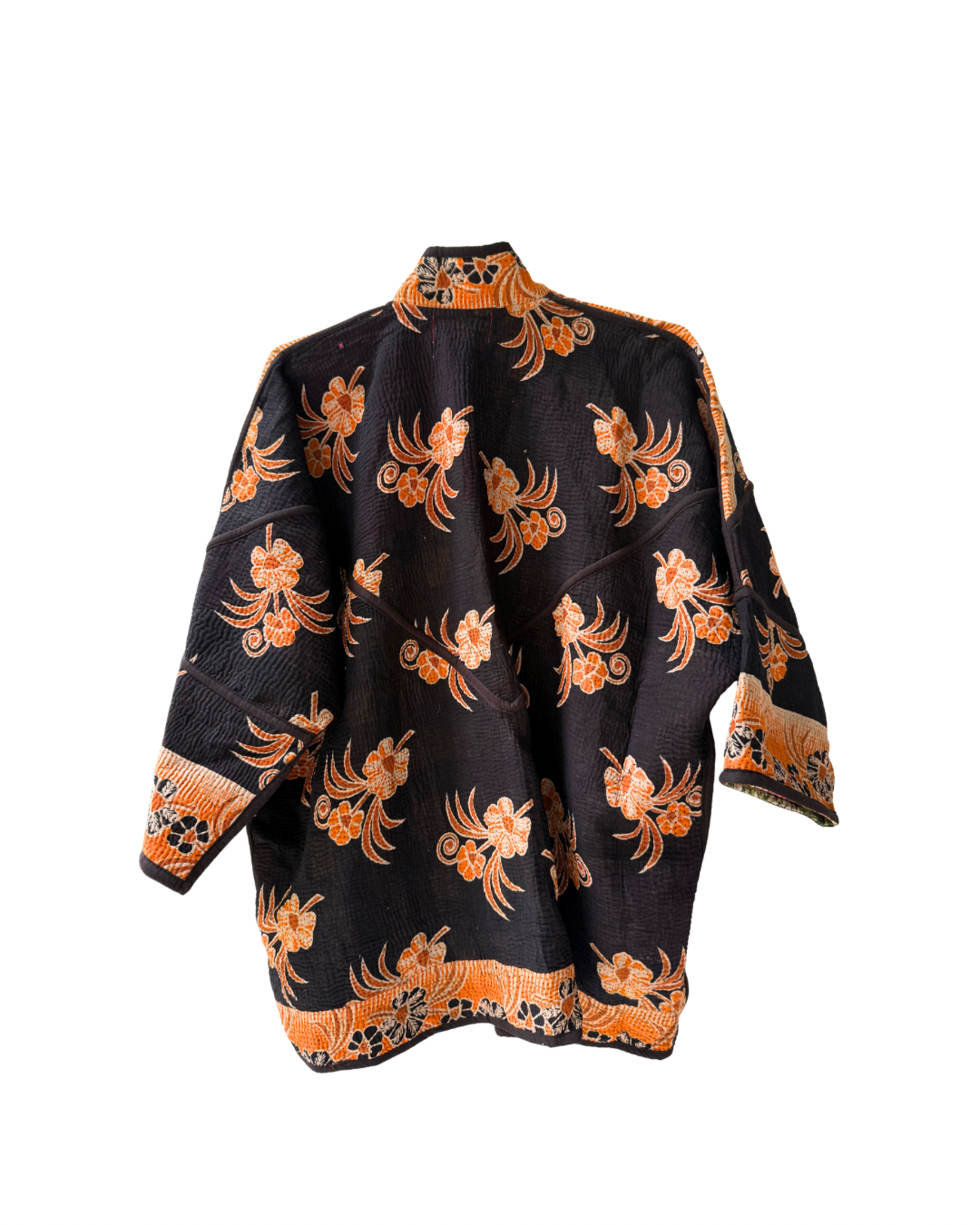 Autumn Leaves Kantha Jacket