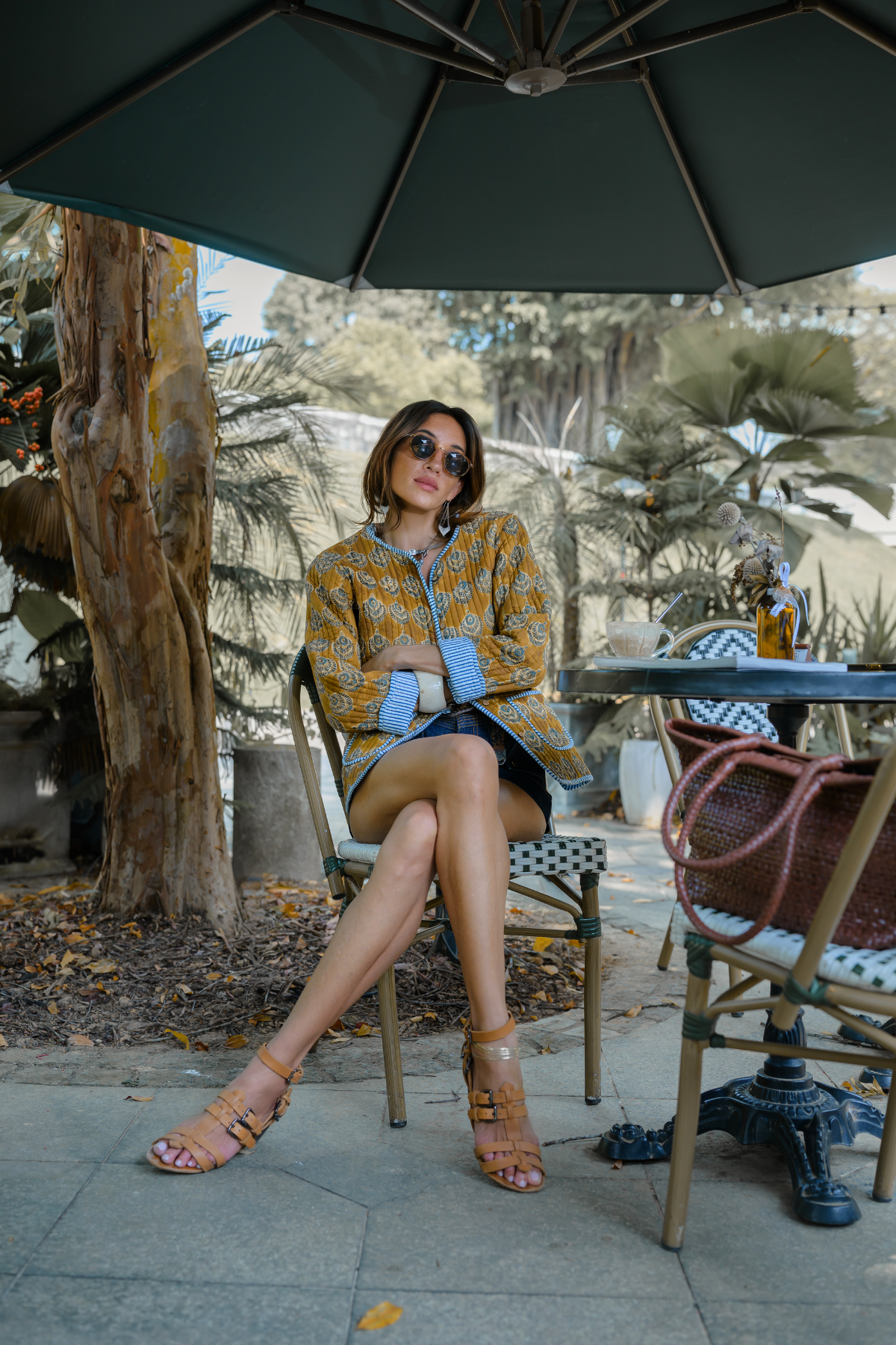 Dimitri Quilted Jacket - Golden Ochre